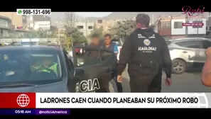 Detienen a delincuentes en Comas. América Noticias