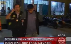 Capturan a 'Los malditos de las Nazarenas' acusados del asesinato de un hombre en El Agustino - Noticias de nazarenas