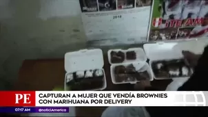 Captura a vendedora de marihuana