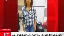 La captura de María del Carmen Toledo de Zela se produjo 