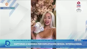 Capturan a Nadeska Widausky por explotación sexual internacional. Foto y video: Domingo al día