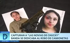 Capturan a "Las novias de chucky": banda se dedicaba al robo de camionetas - Noticias de corte-superior-de-justicia