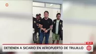Capturan a peligroso sicario en el aeropuerto de Trujillo