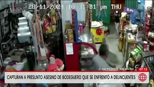 Capturan a presunto asesino de bodeguero en Pachacámac/ Video: América Noticias