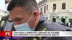 Capturan a presunto asesino de hombre que defendió a su padre durante asalto en VES