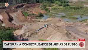 Capturan presunto comercializador de armas para minería ilegal/ Unidad de Investigación