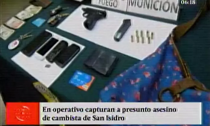 Capturan a presunto implicado en crimen de cambista en San Isidro