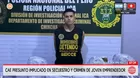 Capturan a presunto implicado en secuestro y crimen en Pisco