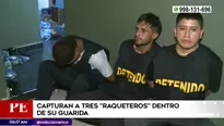 Detenidos se tratan de dos ciudadanos extranjeros y un peruano / Fuente: América Noticias