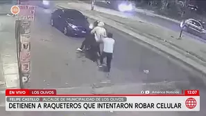 Capturan a raqueteros en Los Olivos con comando Yanapaqui. Foto y video: AN