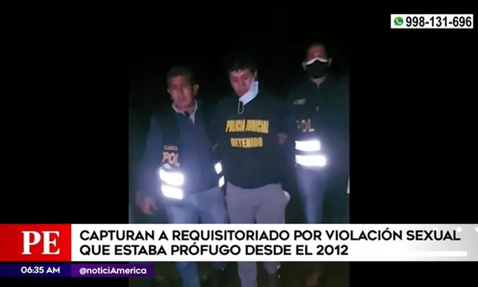 Capturan A Requisitoriado Por Violación A Menor De Edad América Noticias 7498