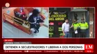 Capturan a secuestradores y liberan a dos jóvenes en El Agustino