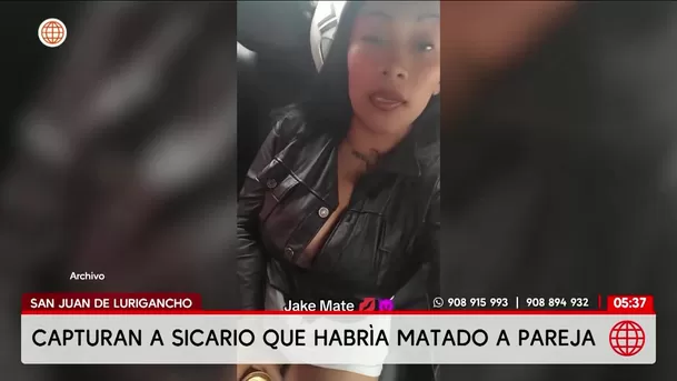 Capturan a sospechoso de asesinar a pareja en San Juan de Lurigancho. Foto: América Noticias