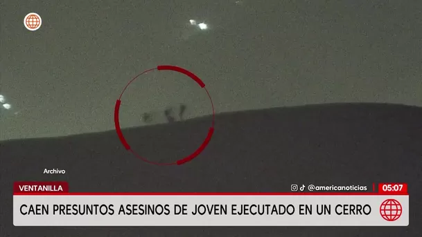 Capturan a tres jóvenes sospechosos de ejecutar a un hombre en un cerro de Ventanilla. Foto: América Noticias
