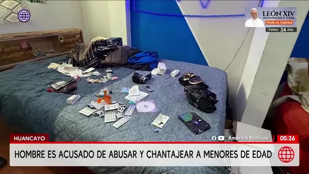 Capturan a sujeto acusado de abusar de menores en Huancayo. Foto: América Noticias Capturan a sujeto acusado de abusar de menores en Huancayo. Foto: América Noticias