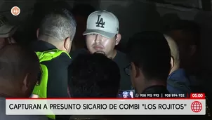 Capturan a sujeto por ataque a Los Rojitos. Foto y video: América Noticias