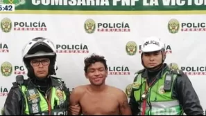 Fue capturado tras llevarse moto policial. Foto: Canal N