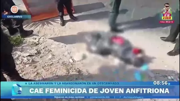 Capturan a José Quintero por feminicidio en Santa Anita/ Domingo al Día Capturan a José Quintero por feminicidio en Santa Anita/ Domingo al Día