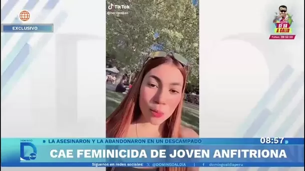 Cae presunto feminicida de joven anfitriona hallada en bolsas de basura en Santa Anita/ Domingo al Día Cae presunto feminicida de joven anfitriona hallada en bolsas de basura en Santa Anita/ Domingo al Día