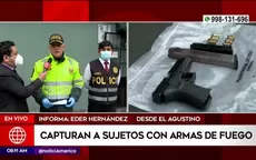 Capturan a sujetos con armas de fuego - Noticias de armas-fuego