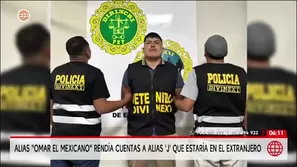 Óscar Dextre Villavicencio fue capturado en Los Olivos acusado de liderar extorsiones a transportistas. / Video: América Noticias