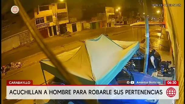 Carabayllo: Joven fue acuchillado por ladrón a metros de la comisaría El Progreso/ América Noticias