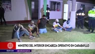 Carabayllo: Al menos 39 detenidos en megaoperativo