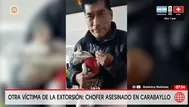 Carabayllo: asesinan a chofer de empresa extorsionada