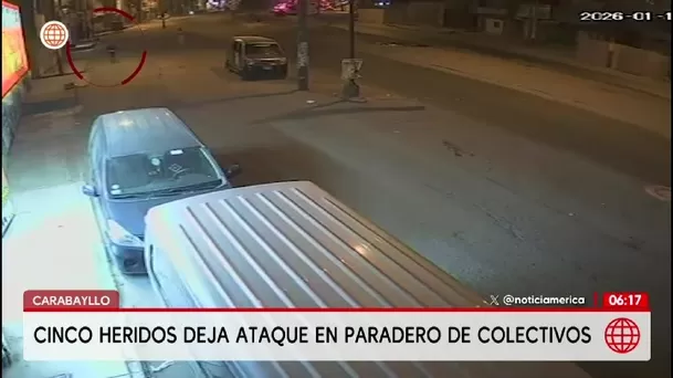 Carabayllo: Ataque con explosivo en paradero deja heridos/ América Noticias