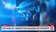 Carabayllo: Balean a músicos de Carlos Miguel y Orquesta
