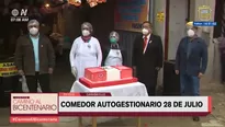 Comedor popular en Carabayllo. América Noticias