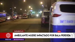 Comerciante muerto en balacera. América Noticias