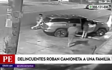 Carabayllo: Delincuentes robaron camioneta una familia - Noticias de carabayllo
