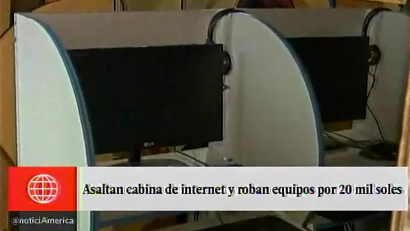 Carabayllo: delincuentes se llevaron 20 mil soles de cabina de Internet