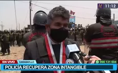 PNP desaloja a invasores de los alrededores del río Chillón - Noticias de rio-chillon