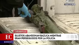 Carabayllo: Hallan arma de guerra que era transportada en mototaxi. Video: América