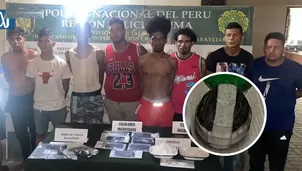 Detienen a presuntos integrantes de banda criminal en Carabayllo - Foto y video: Canal N