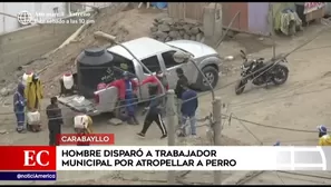 Hombre disparó contra trabajadores municipales.