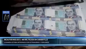 Tenían todos los insumos para la falsificación de billetes