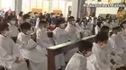 Carabayllo: Realizan la primera comunión tras reinicio de actividades religiosas