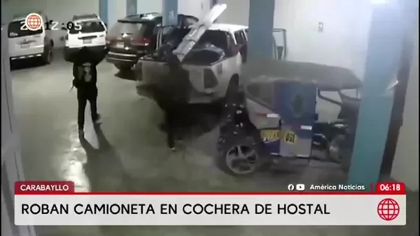 Carabayllo: Asaltan a viajeros en hostal y se llevan su camioneta/ América Noticias
