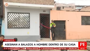 Carabayllo: sicarios mata a balazos a joven dentro de su casa. Foto y video: América TV