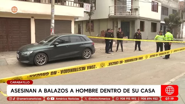 Carabayllo: sicarios mata a balazos a joven dentro de su casa. Foto: América TV