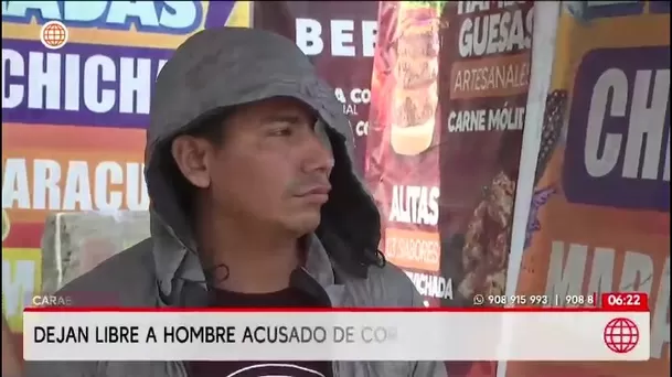 Hombre ataca con botella a joven en Carabayllo/ América Noticias Hombre ataca con botella a joven en Carabayllo/ América Noticias