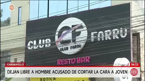 Sujeto desfigura a joven en una discoteca y es liberado/ América Noticias Sujeto desfigura a joven en una discoteca y es liberado/ América Noticias