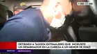 Carabayllo: Taxista le clavó un desarmador en la cabeza a adolescente