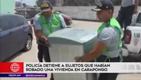 Capturan a delincuentes en Carapongo. América Noticias