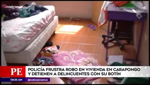 Robo en vivienda en Carapongo. América Noticias