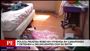 Robo en vivienda en Carapongo. América Noticias