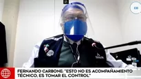 Fernando Carbone, ex ministro de Salud. Video: América